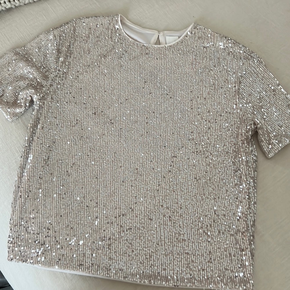 Sequin top
